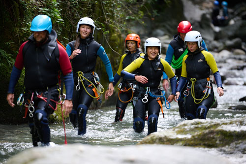 Fin du canyon Eau-Rousse